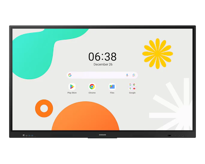 Samsung WAF Series interactive flat panel display for classrooms and meeting rooms